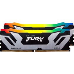 Память оперативная/ Kingston 48GB 8400MT/s DDR5 CL40 CUDIMM (Kit of 2) FURY Renegade RGB Silver XMP