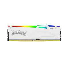 Память оперативная/ Kingston 64GB 6000MT/s DDR5 CL40 DIMM (Kit of 4) FURY Beast White RGB XMP