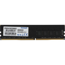 Память DDR4 16GB 2666MHz Patriot PSD416G26662 Signature RTL PC4-21300 CL19 DIMM 288-pin 1.2В single rank Ret