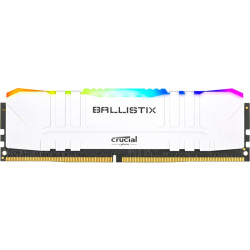 Память оперативная/ Crucial 16GB DDR4 3000MT/s CL15 Unbuffered DIMM 288pin Ballistix White RGB