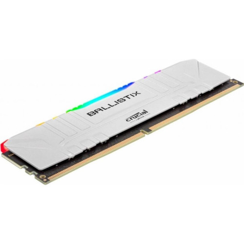 Память оперативная/ Crucial 64GB Kit (32GBx2) DDR4 3200MT/s CL16 Unbuffered DIMM 288 pin Ballistix White RGB Память оперативная/ Crucial 64GB Kit (32GBx2) DDR4 3200MT/s CL16 Unbuffered DIMM 288 pin Ballistix White RGB