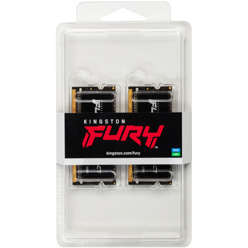 Память оперативная/ Kingston 16GB 1866MHz DDR3LCL11SODIMM(Kit of 2)1.35VFURYImpact