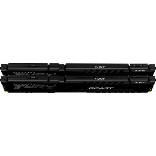 Память оперативная/ Kingston 32GB 5600MT/s DDR5 CL36 DIMM (Kit of 2) FURY Beast Black EXPO Память оперативная/ Kingston 32GB 5600MT/s DDR5 CL36 DIMM (Kit of 2) FURY Beast Black EXPO