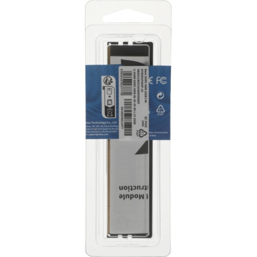 Модуль памяти Netac DIMM 16GB DDR5-5600 NTBSD5P56SP-16 Модуль памяти Netac DIMM 16GB DDR5-5600 NTBSD5P56SP-16