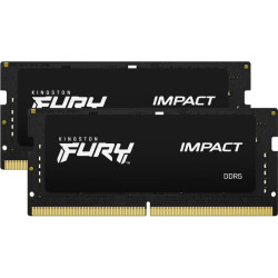 Память оперативная/ Kingston 16GB 4800MT/s DDR5 CL38 SODIMM (Kit of 2) FURY Impact PnP