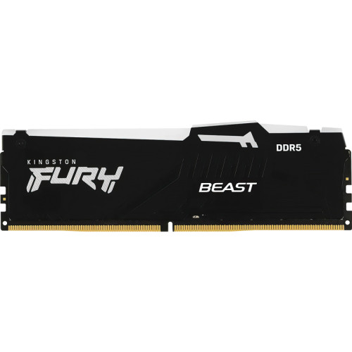 Память оперативная/ Kingston 128GB 5600MT/s DDR5 CL40 DIMM (Kit of 4) FURY Beast RGB XMP