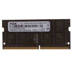 Память оперативная/ Foxline SODIMM 16GB 3200 DDR4 CL22 (2Gb*8)