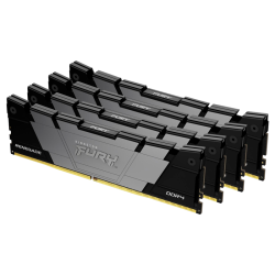 Память оперативная/ Kingston 128GB 3600MHz DDR4 CL18 DIMM (Kit of 4) FURY Renegade Black