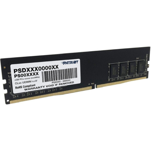 Память DDR4 16Gb 2666MHz Patriot PSD416G266681 Signature RTL PC4-21300 CL19 DIMM 288-pin 1.2В single rank Ret