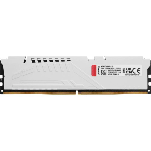 Оперативная память DDR5 32GB 6000MHz Kingston KF560C30BWE-32 Fury Beast RTL Gaming PC5-48000 CL30 DIMM 288-pin 1.4В kit single rank с радиатором Ret