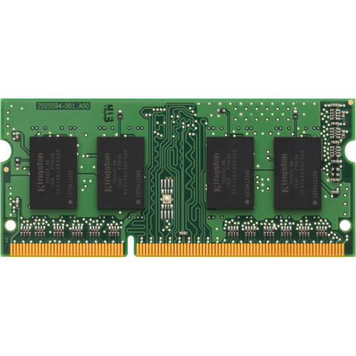 Память оперативная для ноутбука/ Kingston SODIMM 2GB 1600MHz DDR3 Non-ECC CL11 SR X16