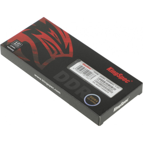 Память DDR4 32GB 3200MHz Kingspec KS3200D4N12032G RTL PC4-25600 CL22 SO-DIMM 260-pin 1.2В dual rank Ret