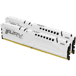 Память оперативная/ Kingston 64GB 5600MT/s DDR5 CL36 DIMM (Kit of 2) FURY Beast White EXPO