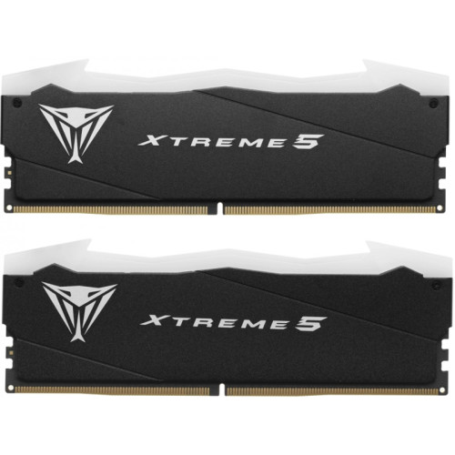 Оперативная память DDR5 2x16Gb 8000MHz Patriot PVXR532G80C38K Viper Xtreme 5 RGB RTL Gaming PC5-64000 CL38 DIMM 288-pin 1.45В с радиатором Ret [PVXR532G80C38K]