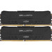 Память оперативная/ Crucial 16GB Kit (8GBx2) DDR4 2666MT/s CL16 Unbuffered DIMM 288 pin Ballistix Black