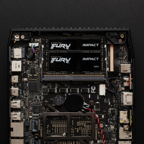 Память оперативная/ Kingston 16GB 6000MT/s DDR5 CL38 SODIMM FURY Impact XMP