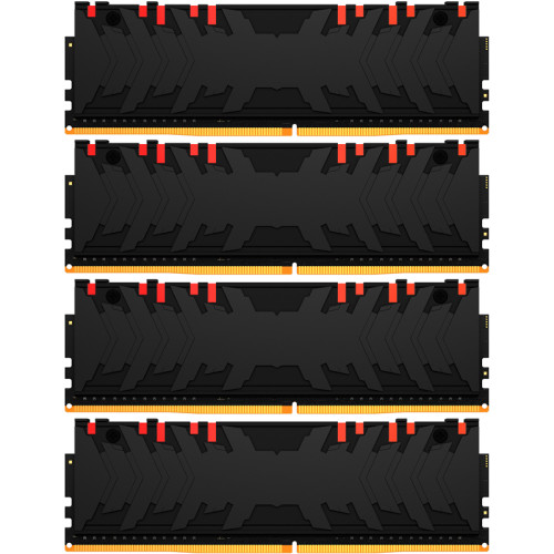 Память оперативная Kingston 32GB3600MHz DDR4 CL16DIMM (Kit of4)FURYRenegadeRGB
