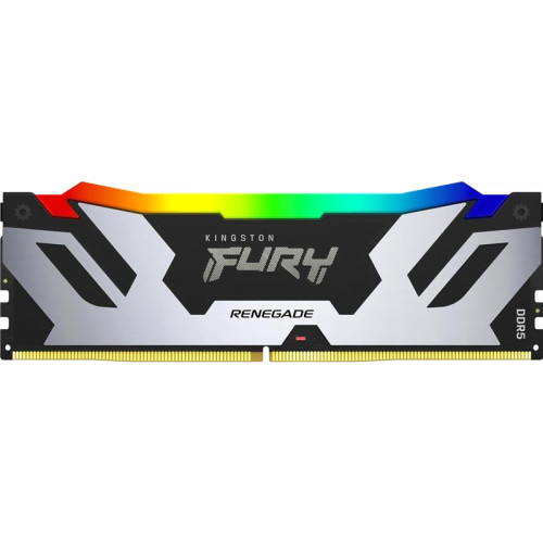 Память оперативная/ Kingston 32GB 6400MT/s DDR5 CL32 DIMM (Kit of 2) FURY Renegade RGB