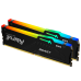 Память оперативная/ Kingston 32GB 5200MT/s DDR5 CL36 DIMM (Kit of 2) FURY Beast RGB EXPO