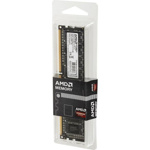 Оперативная память DDR3 4Gb 1600MHz AMD R534G1601U1S-U RTL PC3-12800 CL11 DIMM 240-pin 1.5В Ret [R534G1601U1S-U]