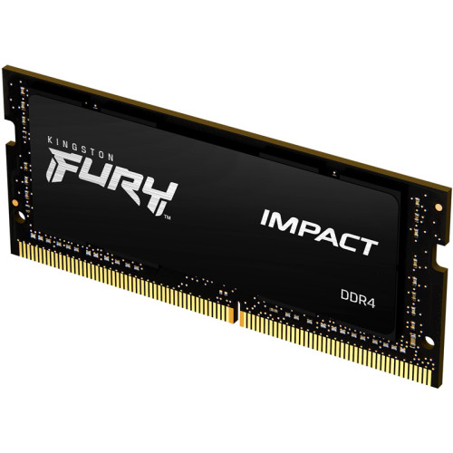 Память оперативная/ Kingston 32GB 2666MHz DDR4 CL16 SODIMM FURY Impact Память оперативная/ Kingston 32GB 2666MHz DDR4 CL16 SODIMM FURY Impact