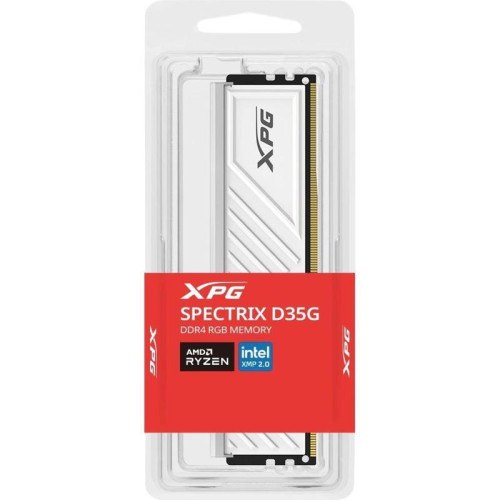 Память DDR4 32GB 3600MHz A-Data AX4U360032G18I-SWHD35G XPG Spectrix D35G RGB RTL PC4-28800 CL18 DIMM 288-pin 1.35В dual rank с радиатором Ret