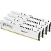 Память оперативная/ Kingston 128GB 5200MT/s DDR5 CL40 DIMM (Kit of 4) FURY Beast White XMP