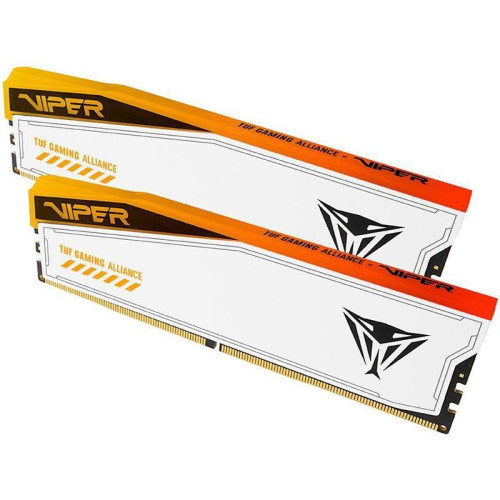 Оперативная память DDR5 2x24GB 6600MHz Patriot PVER548G66C34KT Viper Elite 5 Tuf Gaming RGB RTL Gaming PC5-52800 CL34 DIMM 288-pin 1.4В kit single rank с радиатором Ret [PVER548G66C34KT]