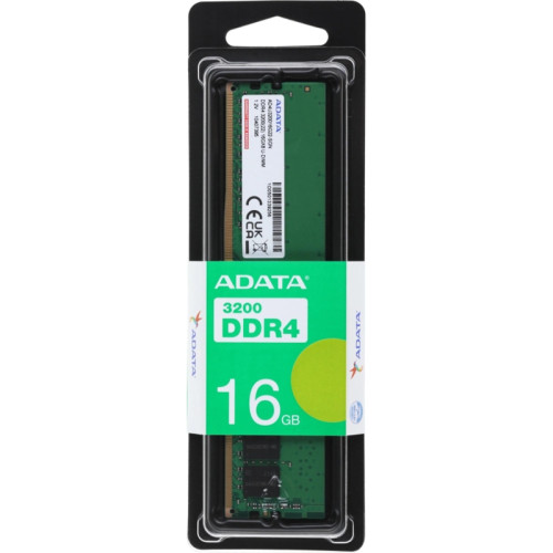 Оперативная память DDR4 16Gb 3200MHz A-Data AD4U320016G22-SGN Premier RTL PC4-25600 CL22 DIMM 288-pin 1.2В single rank Ret [AD4U320016G22-SGN]