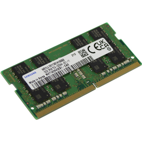 Память оперативная/ Samsung DDR4 16GB UNB SODIMM 3200, 1.2V