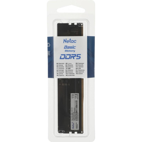 Модуль памяти Netac DIMM 16GB DDR5-5600 NTBSD5P56SP-16