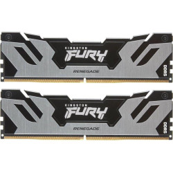 Память оперативная/ Kingston 32GB 8000MT/s DDR5 CL38 DIMM (Kit of 2) FURY Renegade Silver XMP