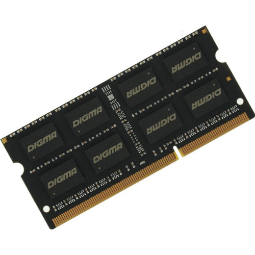 Оперативная память DDR3 8GB 1600MHz Digma DGMAS31600008D RTL PC3-12800 CL11 SO-DIMM 204-pin 1.35В dual rank Ret [DGMAS31600008D]