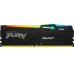 Память оперативная/ Kingston 16GB 5600MT/s DDR5 CL36 DIMM FURY Beast RGB EXPO