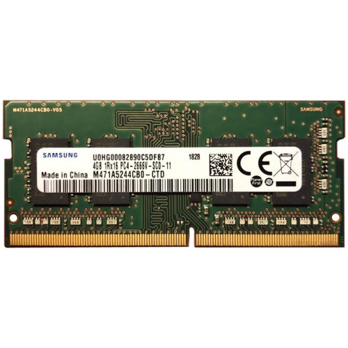 Память оперативная/ Samsung DDR4 4GB UNB SODIMM 2666, 1.2V