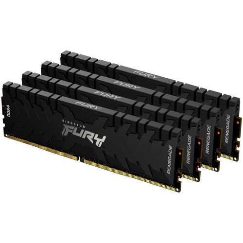 Память оперативная/ Kingston 128GB3200MHz DDR4 CL16DIMM (Kit of4)FURYRenegadeBlack Память оперативная/ Kingston 128GB3200MHz DDR4 CL16DIMM (Kit of4)FURYRenegadeBlack