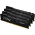 Память оперативная/ Kingston 64GB 2666MT/s DDR4 CL16 DIMM (Kit of 4) FURY Beast Black