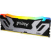 Память оперативная/ Kingston 24GB 8400MT/s DDR5 CL40 CUDIMM FURY Renegade RGB Silver XMP