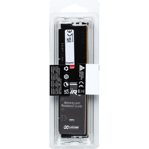 Память оперативная/ Kingston 16GB 6000MT/s DDR5 CL30 DIMM FURY Beast Black XMP
