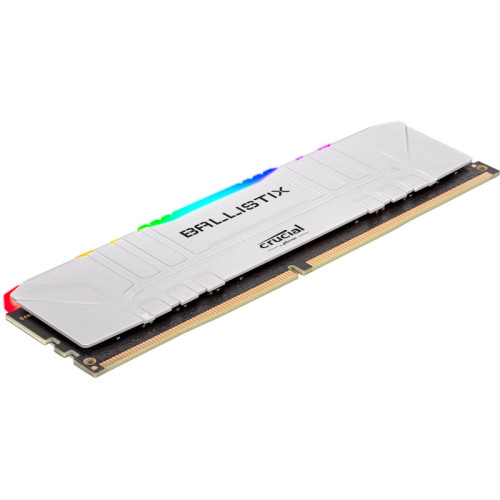 Память оперативная/ Crucial 8GB DDR4 3200MT/s CL16 Unbuffered DIMM 288pin Ballistix White RGB