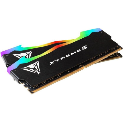 Оперативная память DDR5 2x16Gb 8000MHz Patriot PVXR532G80C38K Viper Xtreme 5 RGB RTL Gaming PC5-64000 CL38 DIMM 288-pin 1.45В с радиатором Ret [PVXR532G80C38K]