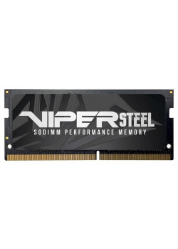 Оперативная память DDR4 16GB 2400MHz Patriot PVS416G240C5S Viper Steel RTL PC4-19200 CL15 SO-DIMM 260-pin 1.2В с радиатором Ret [PVS416G240C5S]