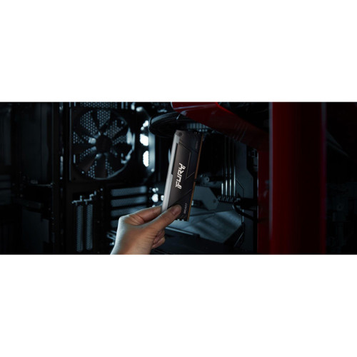 Память оперативная/ Kingston 8GB 3200MT/s DDR4 CL16 DIMM FURY Beast RGB (Select Regions ONLY)