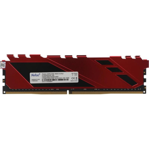 Модуль памяти Netac DIMM 16GB DDR4-3200 NTSDD4P32SP-16R