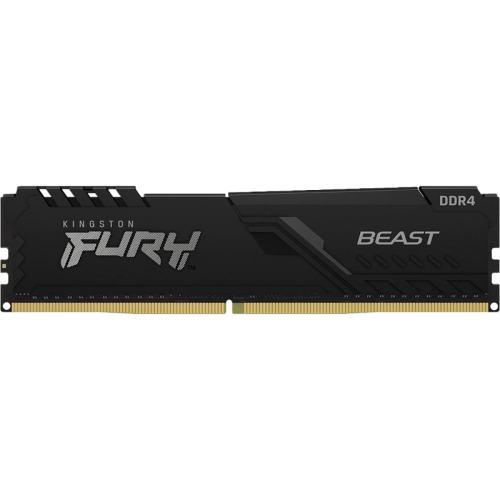 Память оперативная/ Kingston 8GB 3200MT/s DDR4 CL16 DIMM FURY Beast Black (Select Regions ONLY)