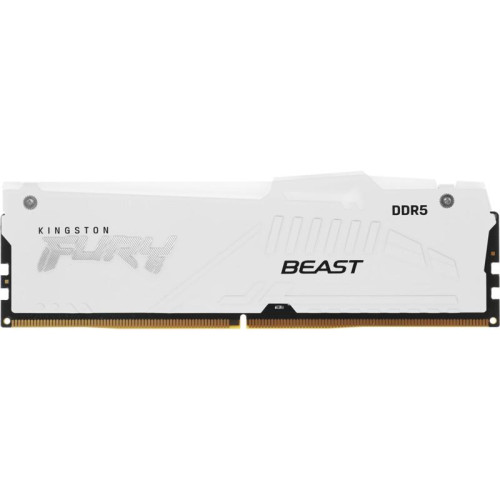 Память DDR5 16GB 6000MHz Kingston KF560C36BWE2A-16 Fury Beast White Expo RGB RTL PC5-48000 CL36 DIMM 288-pin 1.35В dual rank с радиатором Ret
