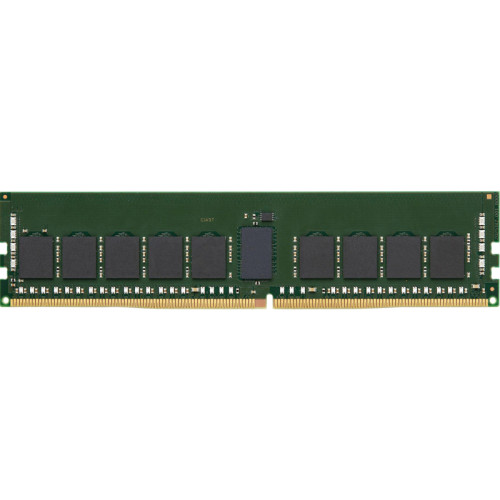 Память оперативная/ Kingston 16GB 2666MT/s DDR4 ECC Reg CL19 DIMM 1Rx4 Micron R Rambus