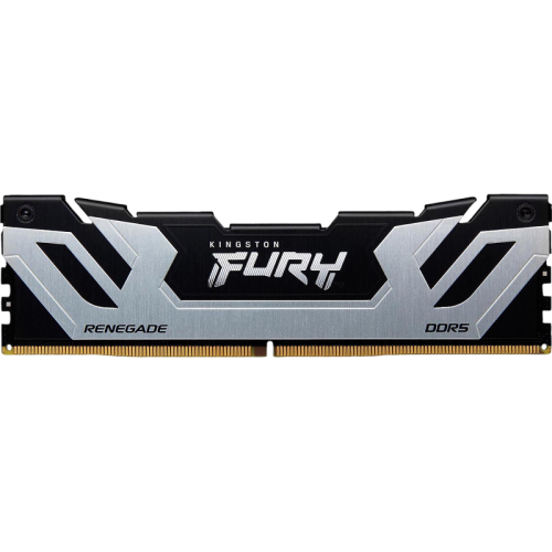 Память оперативная/ Kingston 24GB 8400MT/s DDR5 CL40 CUDIMM FURY Renegade Silver XMP