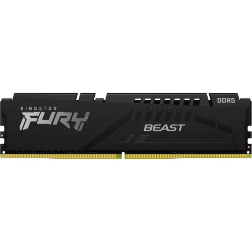 Память оперативная/ Kingston 16GB 6000MT/s DDR5 CL40 DIMM FURY Beast Black XMP