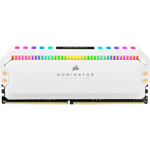 Память оперативная/ Corsair DDR4, 3600MHz 16GB 2x8GB DIMM, Unbuffered, 18-19-19-39, XMP 2.0, DOMINATOR PLATINUM RGB White Heatspreader, RGB LED, 1.35V